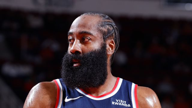 哈登vs火箭集锦 出战40分钟18中7得到22+3+7