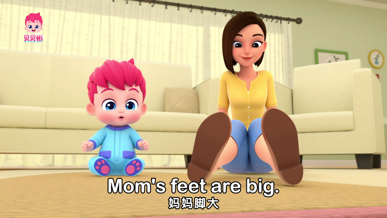 贝贝彬第一季英文版 5集