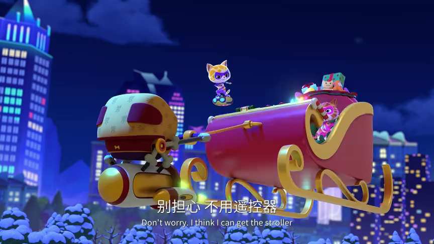 超级小猫战队：喵喵好伙伴 第二季 英文版 7集