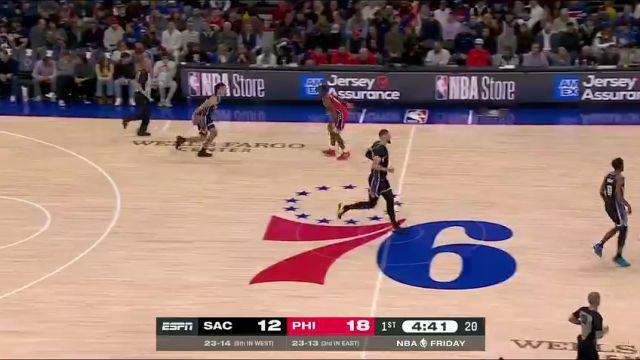 国王vs76人第1节中文解说回放