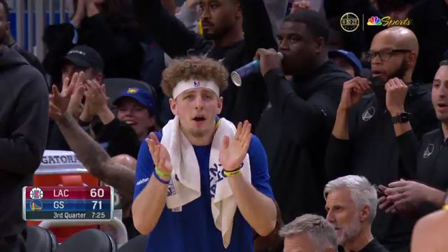 快船vs勇士第3节英文原声回放