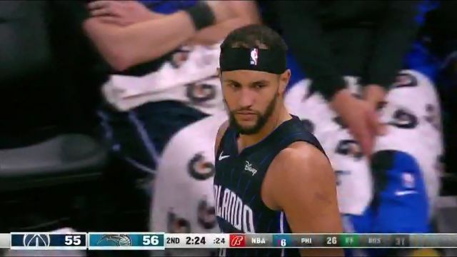 奇才vs魔术第2节英文原声回放