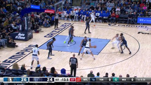 《TOP时刻》12日NBA最佳助攻 东契奇吸引4人防守勾手妙传