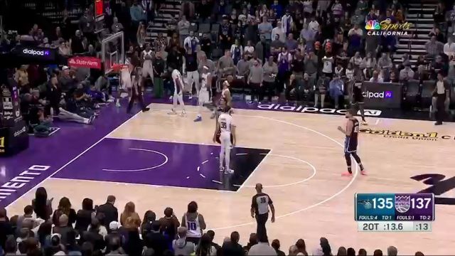 NBA常规赛：魔术vs国王加时赛2英文原声回放