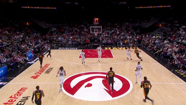 神兵天降！奥孔古箭步杀出隔着约老师挂筐补扣