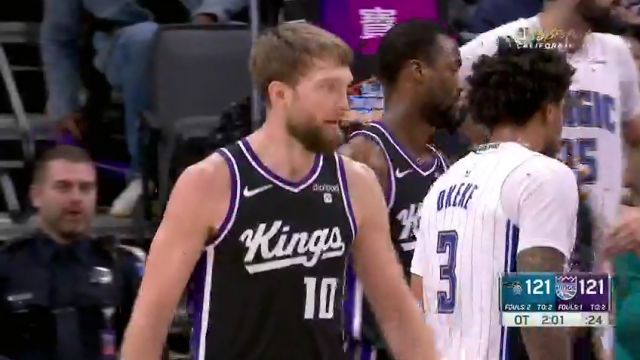 NBA常规赛：魔术vs国王加时赛1中文解说回放