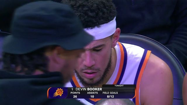 NBA常规赛：篮网vs太阳英文原声全场回放