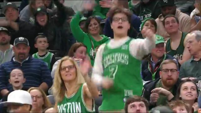 勇士vs凯尔特人第1节英文原声回放