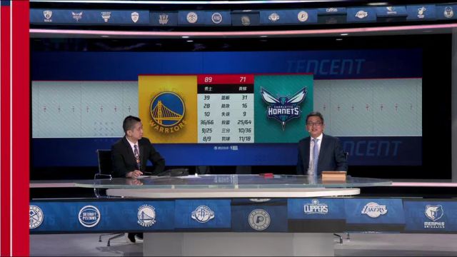 NBA常规赛：勇士vs黄蜂第4节中文解说回放