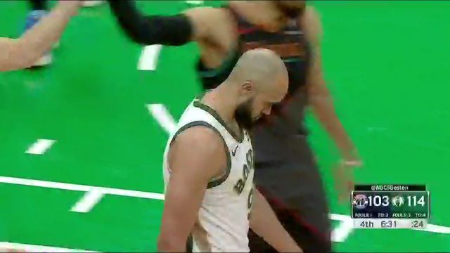 NBA常规赛：奇才vs凯尔特人第4节中文解说回放