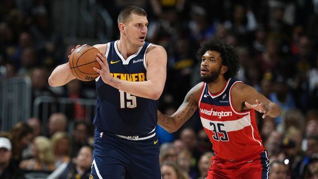 约基奇vs奇才集锦 轻取大号三双频送妙传盘活球队