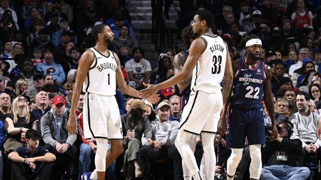 篮网136-121费城76人 托马斯40分篮网成功复仇76人