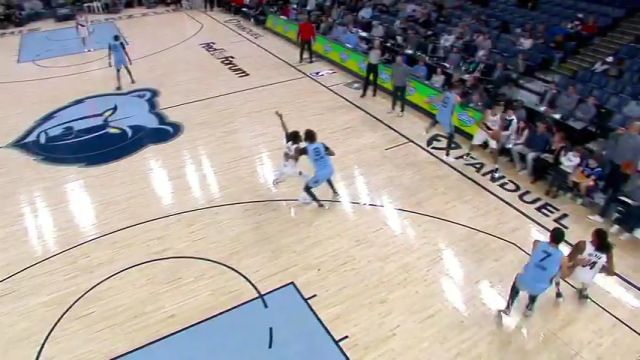 NBA常规赛：开拓者vs灰熊第4节英文原声回放