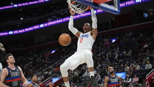 《NBA全场集锦》【原声】快船136-125活塞 四巨头轮番发力快船客场击败活塞取得两连胜