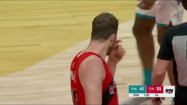 NBA常规赛：黄蜂vs猛龙第2节中文解说回放