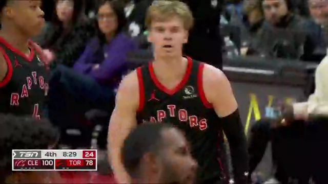 NBA常规赛：骑士vs猛龙第4节中文解说回放