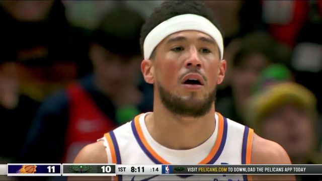 NBA常规赛：太阳vs鹈鹕第1节中文解说回放