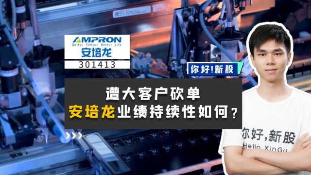 安培龙:遭大客户砍单,业绩持续性如何?