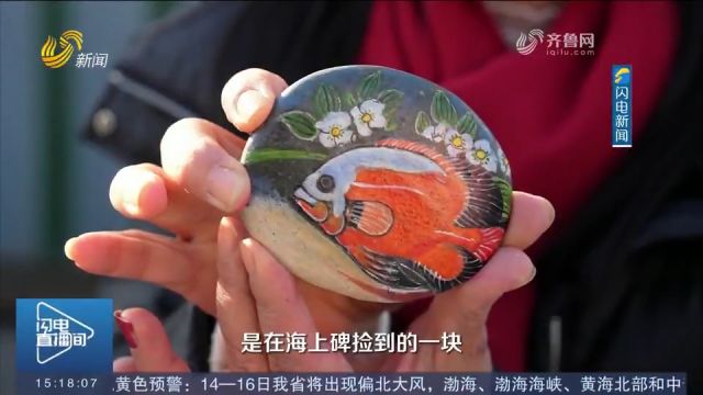 非遗石头画“赶”大集!一起感受600年安东卫大集浓浓“文化味”