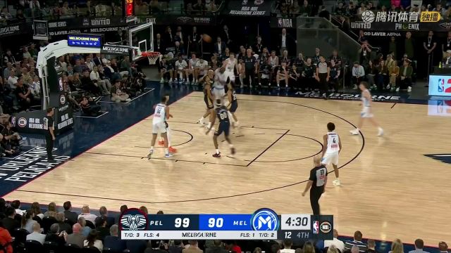 2025/26赛季NBA季前赛：墨尔本联 VS 鹈鹕 全场回放
