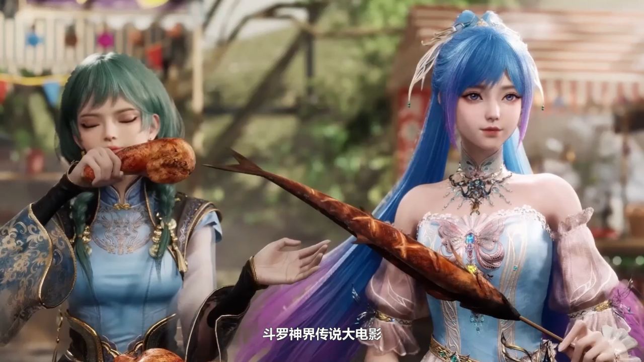 绝世唐门剧场版：斗罗神界传说大电影还原霍雨浩成神后的故事，画面呈现有多惊艳，堪称视觉盛宴！_高清1080P在线观看平台_腾讯视频