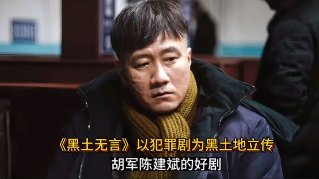 《黑土无言》首播,以犯罪剧为黑土地立传,胡军陈建斌的好剧.