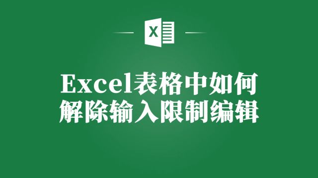 Excel表格输入限制解除技巧,让你的编辑更自由!