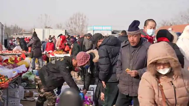 青岛市城阳区红岛街道:赶年货大集 品浓浓年味