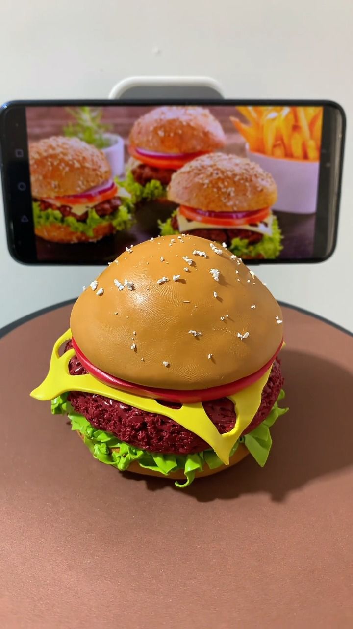 手工制作02 牛肉蔬菜汉堡