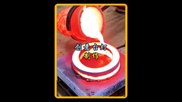 小伙竟然利用家里废弃的物品制作出精美创意的台灯#高手在民间 #手工小台灯 #手工diy #木工diy #手作木艺