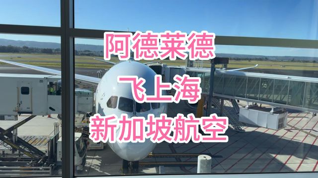 新加坡航空阿德莱德飞上海