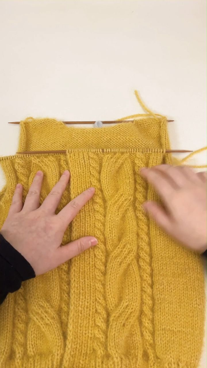 雅馨绣坊手工编织毛衣视频：中国结开衫毛衣 下集 完结