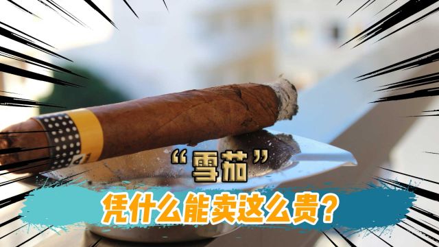 烟草界的“劳斯莱斯”,一根抵一套别墅,雪茄凭啥这么贵?