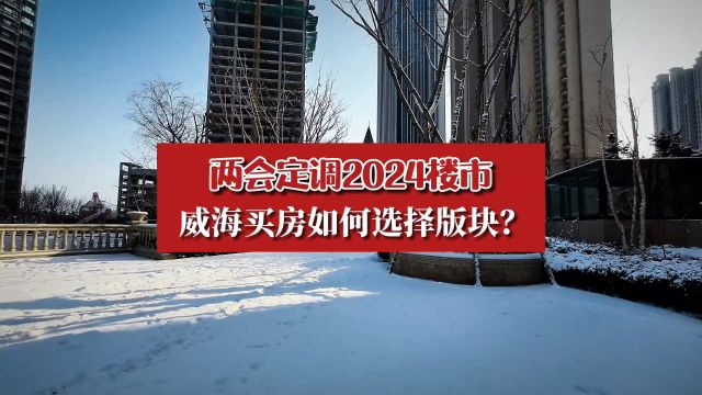 两会定调2824楼市,威海楼市会有什么变化?