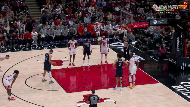 2023/24赛季NBA常规赛：独行侠 VS 公牛 全场回放