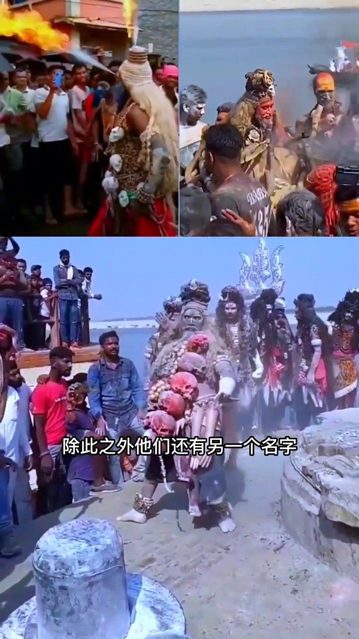 印度阿格里aghori,又称为"食人族"