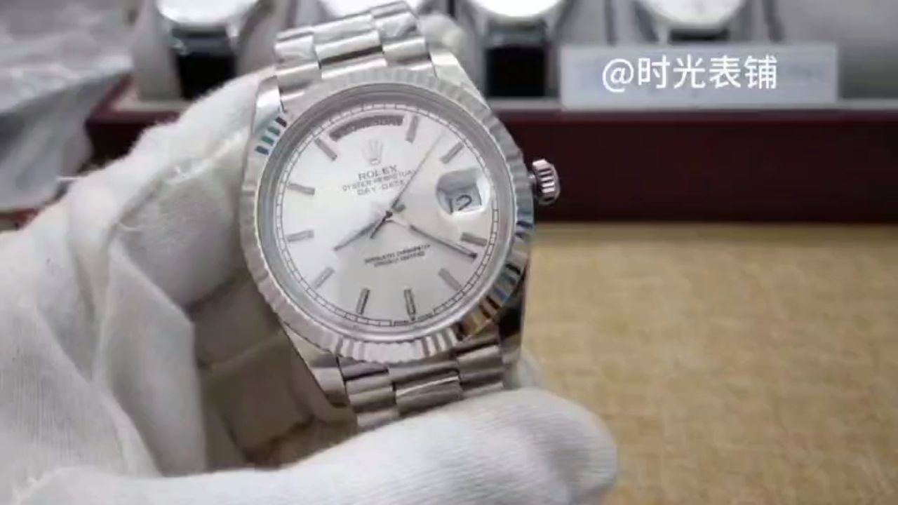 ew劳力士日志系列机械手表使用说明 怎么调时间日历星期 拆卸表带大小