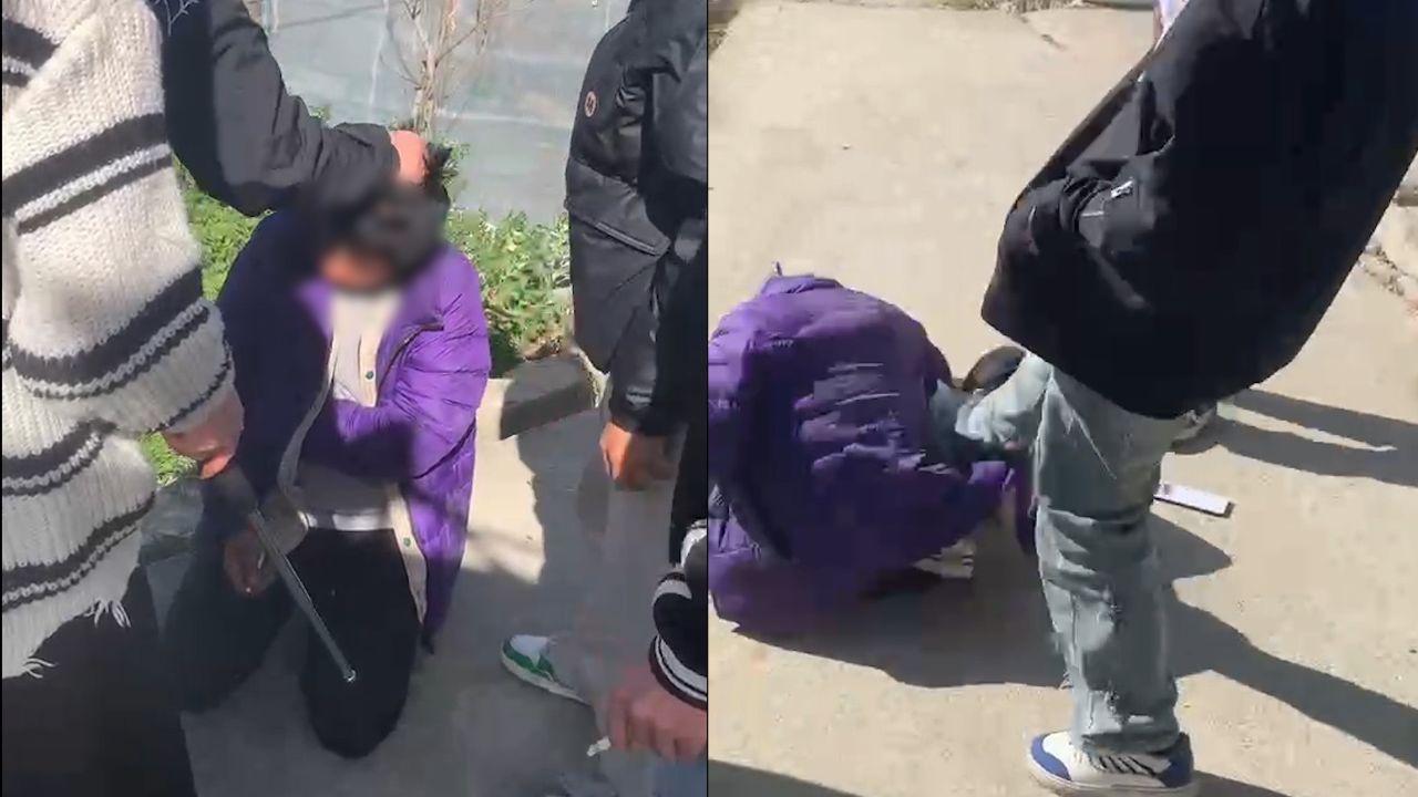 警方通报男孩跪地遭多名男女殴打:14岁女孩纠集多人打骂,主要涉案人已