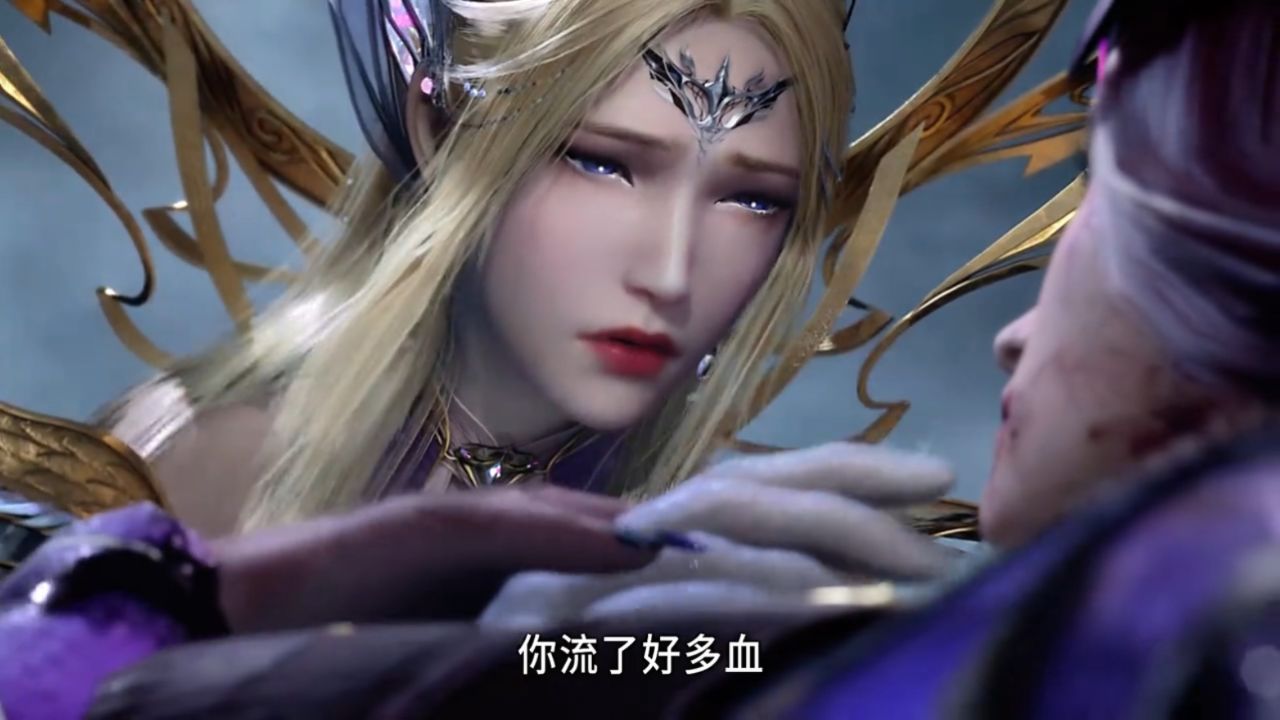 嘉陵关大战,罗刹神比比东陨落,刚子不愿接受这个事实 #斗罗大陆