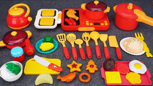 早教玩具动画：小萝莉爱玩的厨房做饭过家家玩具，简直太有趣了！