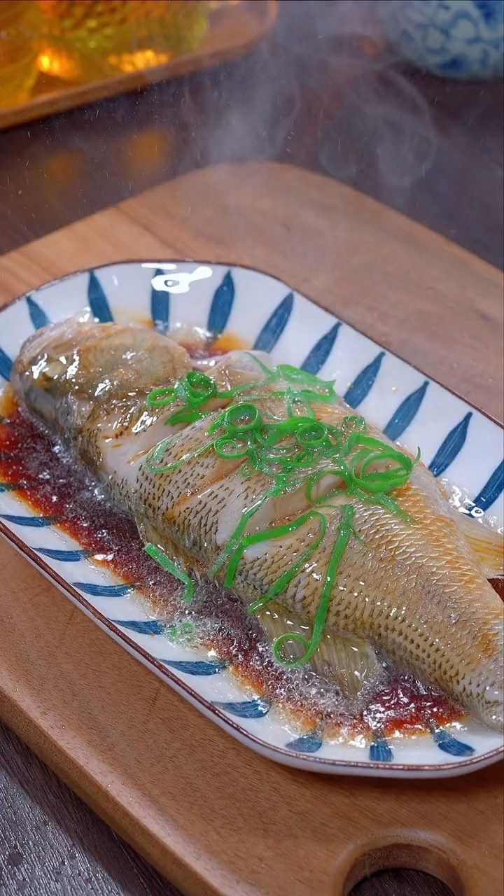 清蒸鲈鱼 ,家常菜