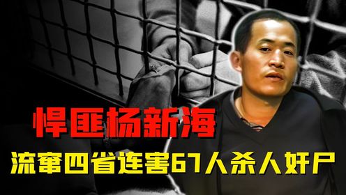 3年残害67人侵犯23人,河南"铁锤狂魔"杨新海,连老人孩子都不放过