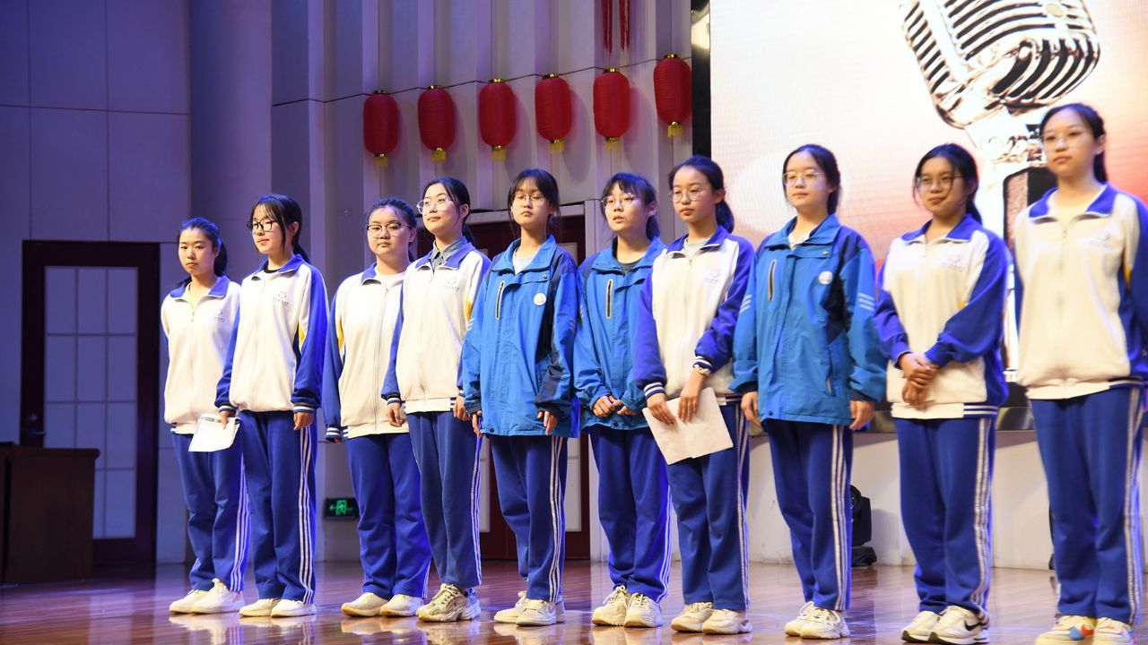 渭南初级中学"校园新声代 青春我主持"初赛