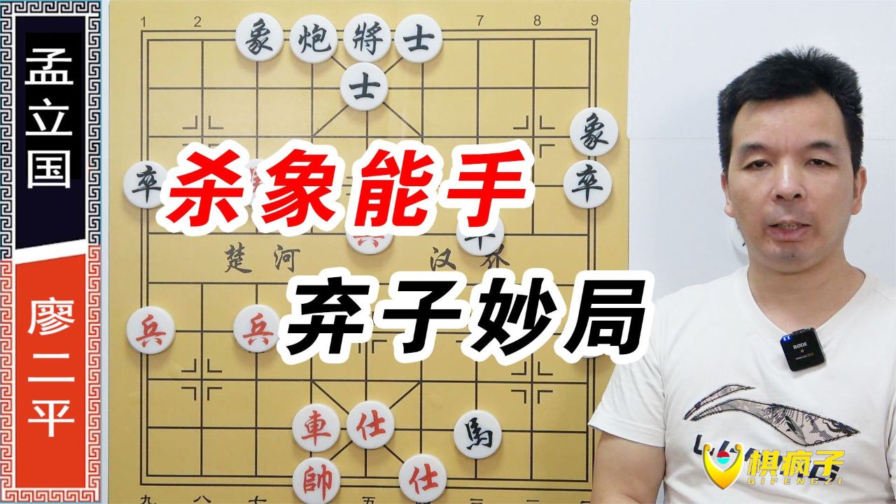 经典名局 杀象能手孟立国 拿手绝招 不吃对方的象 都不会下棋了