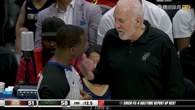 2023/24赛季NBA常规赛：马刺 VS 鹈鹕 全场回放