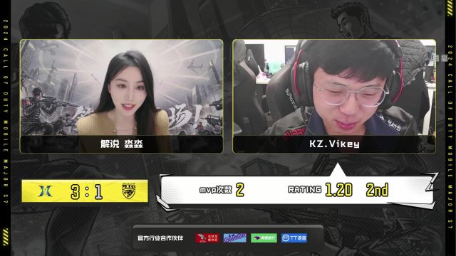 【赛后采访】KZ.Vikey:我们吸收了阶段一的一些教训