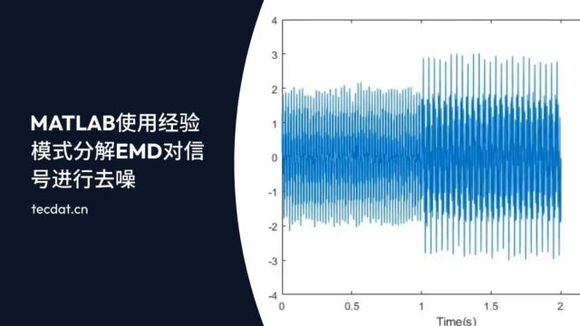 matlab使用经验模式分解emd 对信号进行去噪