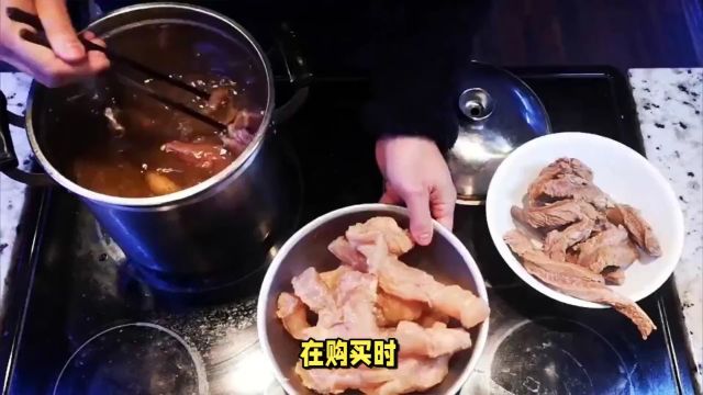 牛筋炖煮秘诀分享