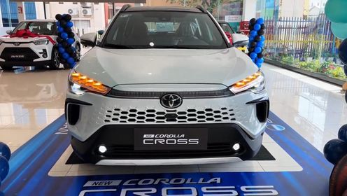 12万!2024款丰田卡罗拉cross来了!搭2.