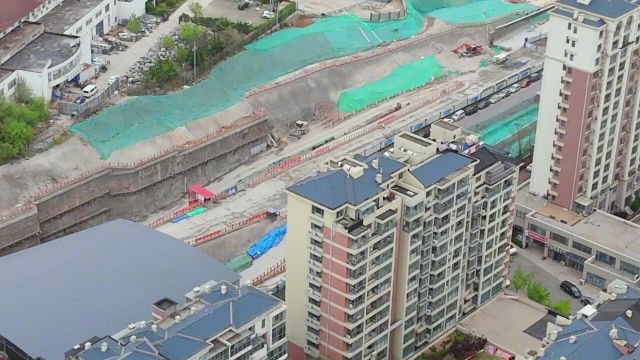 唐山路打通工程二期进度7道路已初见雏形,破壳在即2024.4